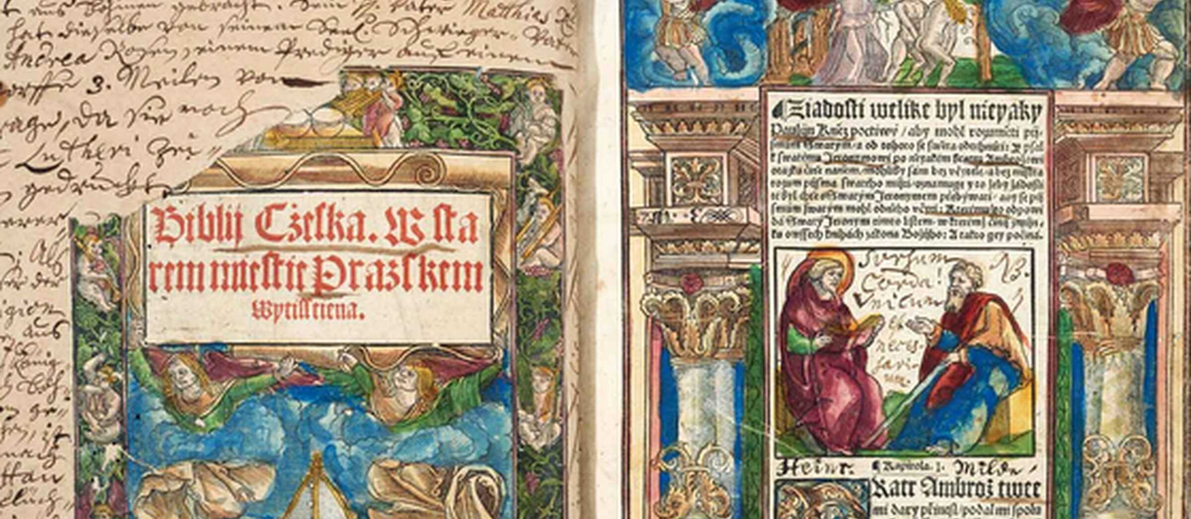 300 Jahre Böhmischer Bibeldruck in Halle