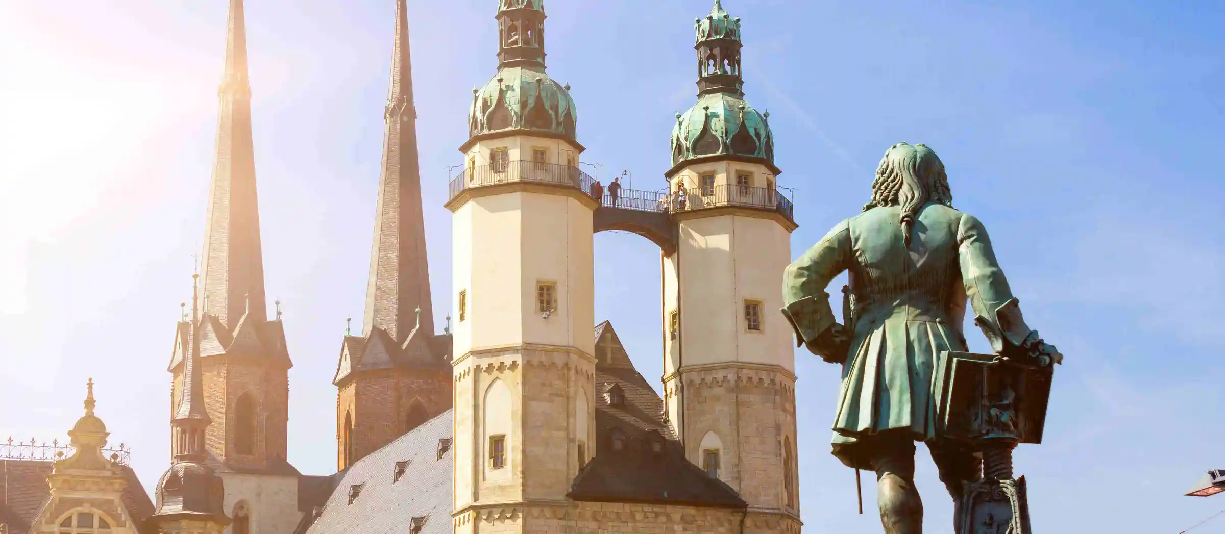 Blick auf die Hausmannstürme