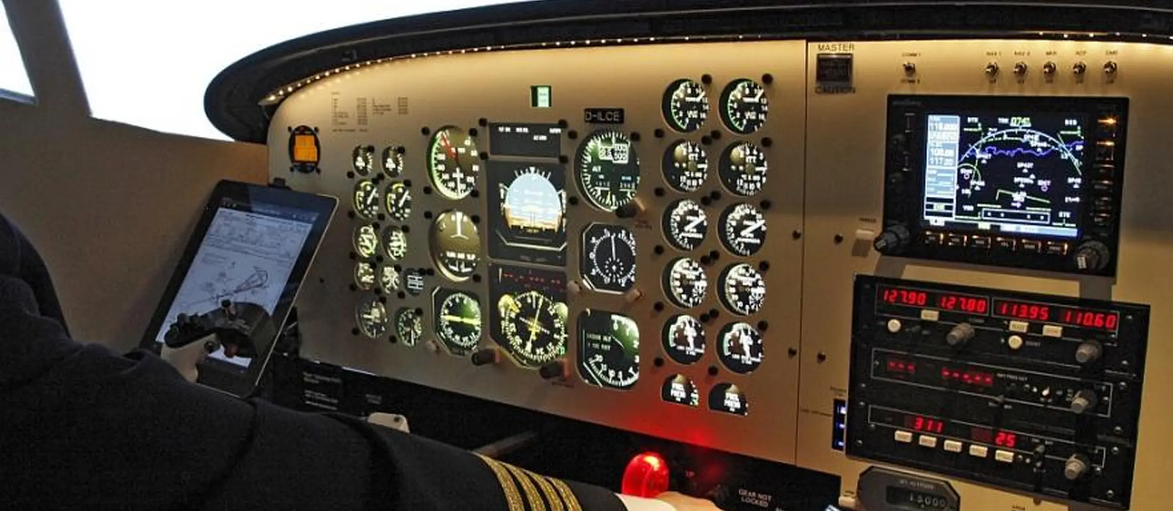 Flugsimulator visuplus