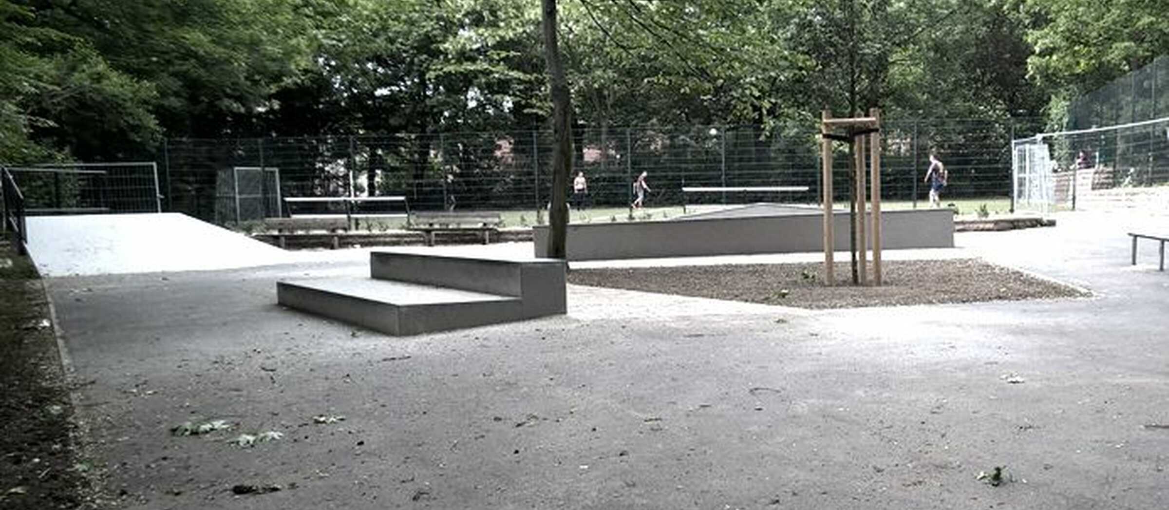 Skatepark im Stadtpark
