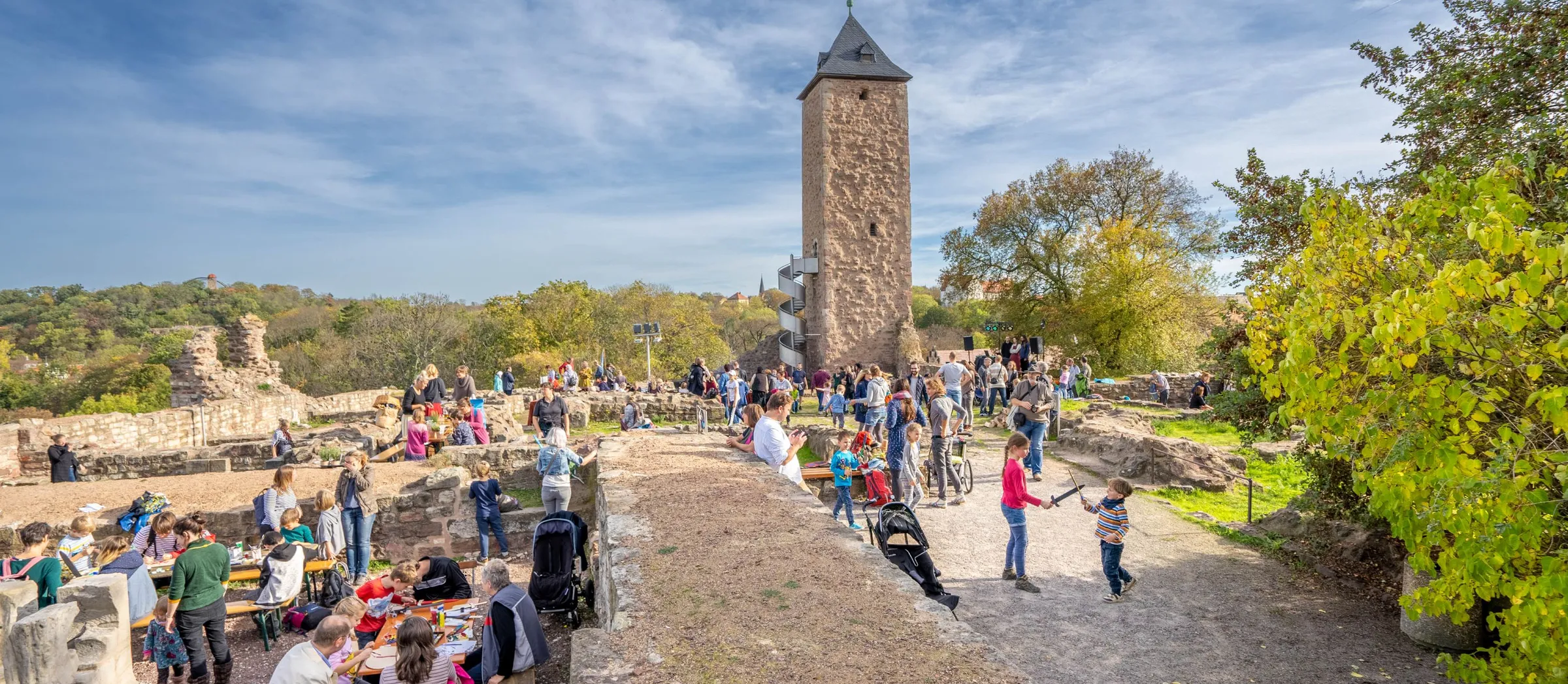 Burg Giebichenstein zur Saisoneröffnung