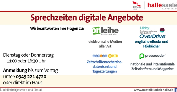 Plakat zur Veranstaltung