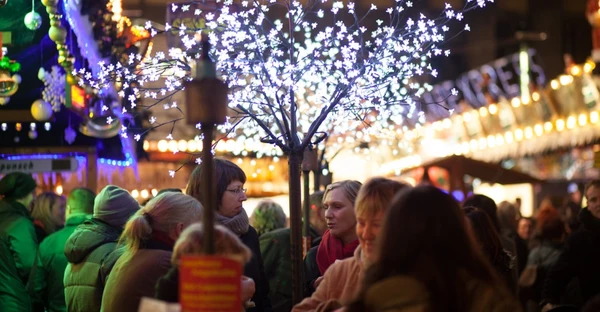 Weihnachtsmarktstimmung in Halle, Foto: Lena Kunz