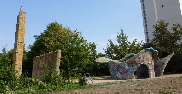 Spiel-, Skate- und Beachvolleyballplatz Thüringer Bahnhof (Süd)