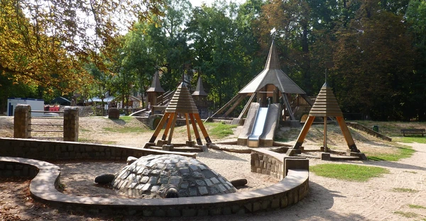 Baschkirischer Spielplatz Peißnitzinsel