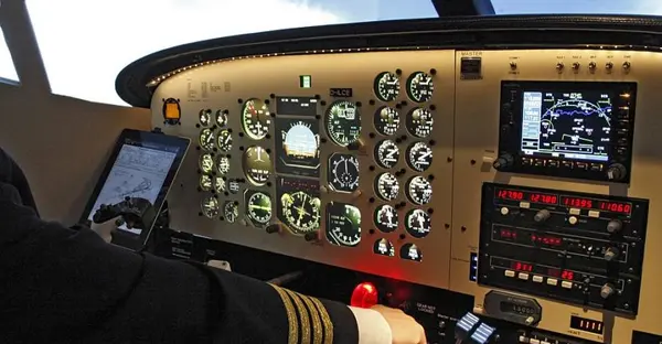 Flugsimulator visuplus