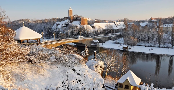 Winter in Halle