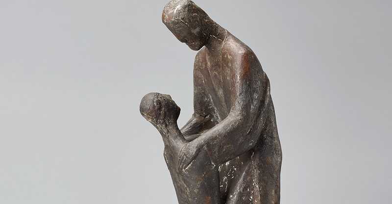 Gustav Weidanz: Verlorener Sohn II (Ausschnitt), 1965, Bronze