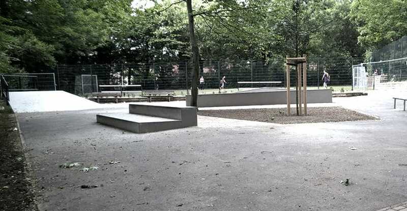 Skatepark im Stadtpark